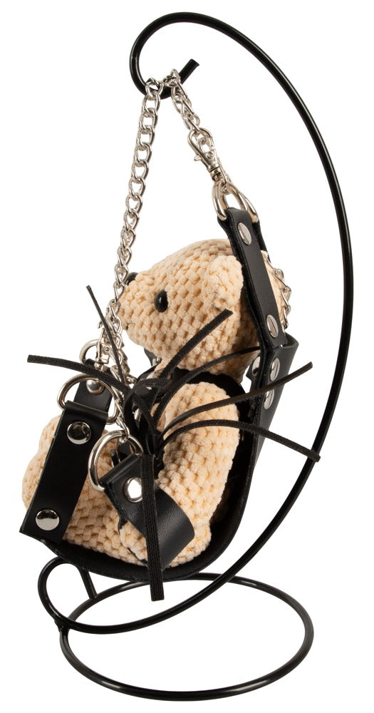 Bad Kitty SM teddy met harnas en flogger - Licht