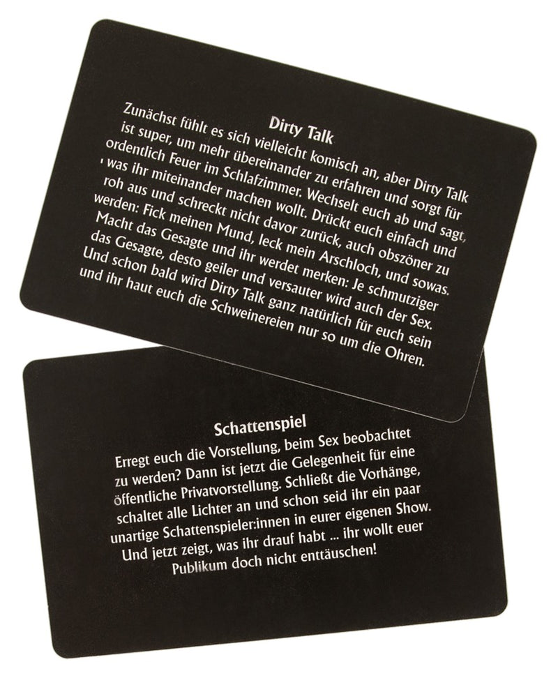 Bordspel erotisch met opdrachten - Duits