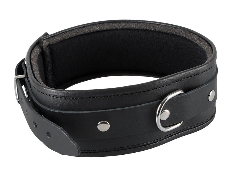 Leren halsband