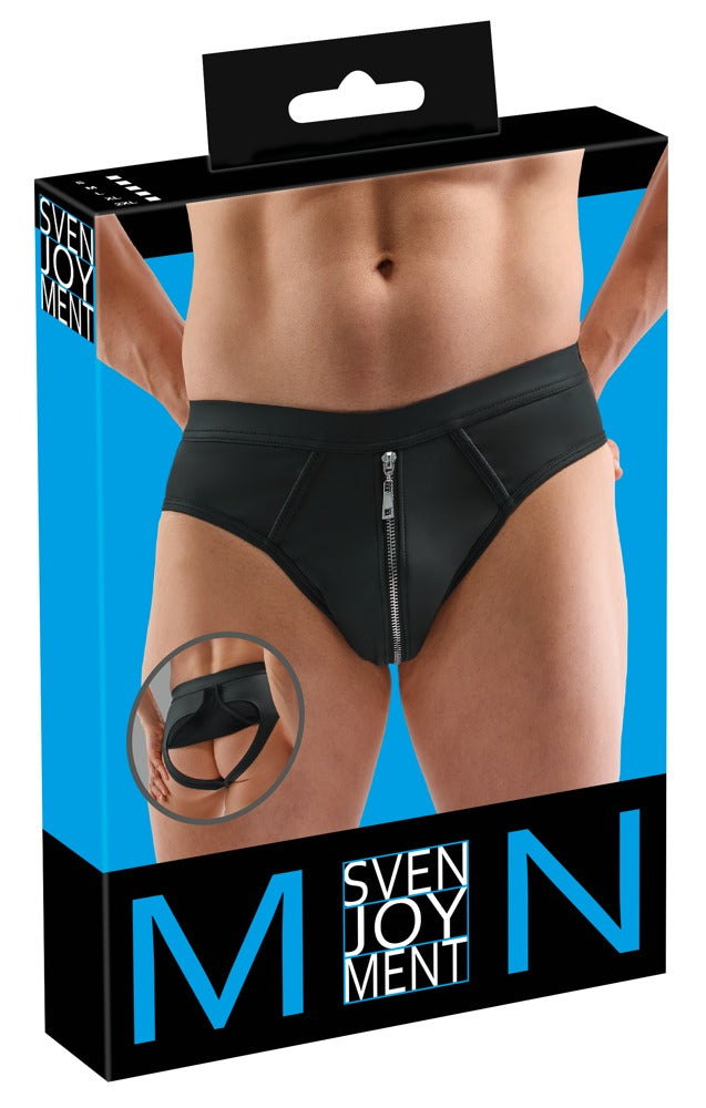 Svenjoyment strakke matte jockstrap met opklapbaar