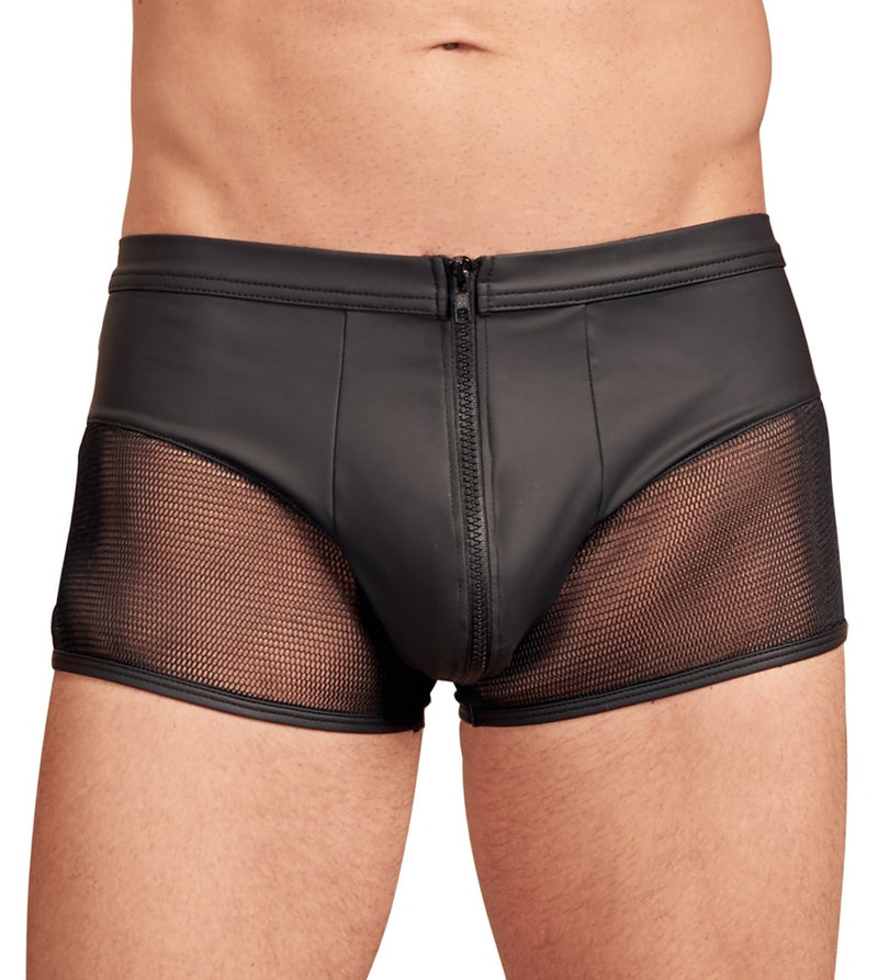 NEK boxer met ritssluiting - Zwart