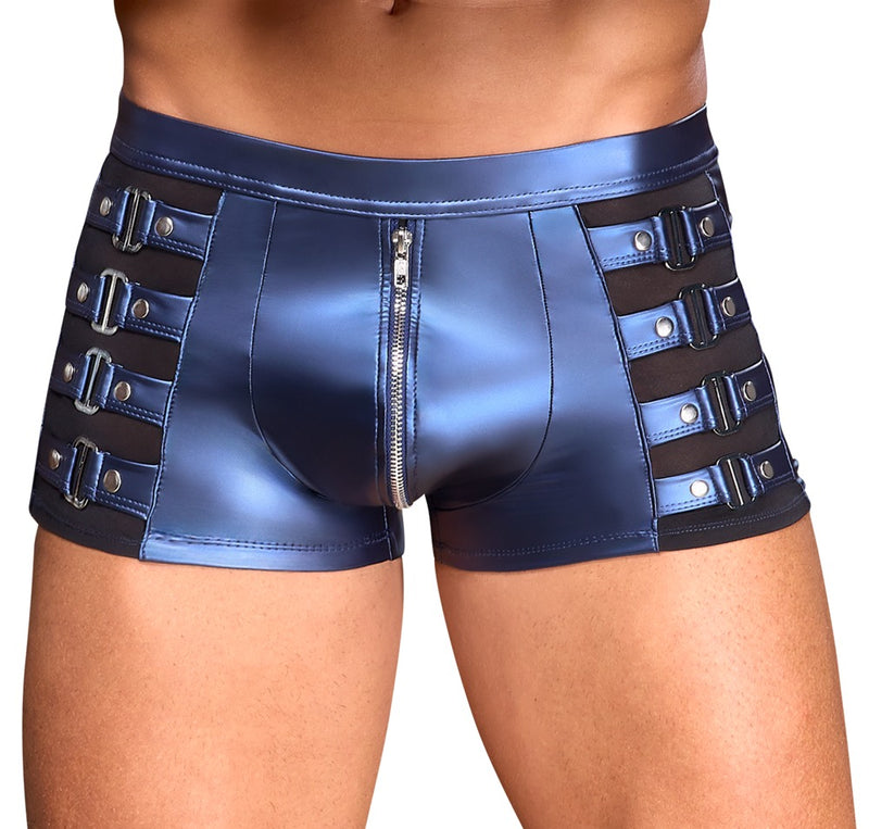 NEK boxer met ritssluiting - Blauw