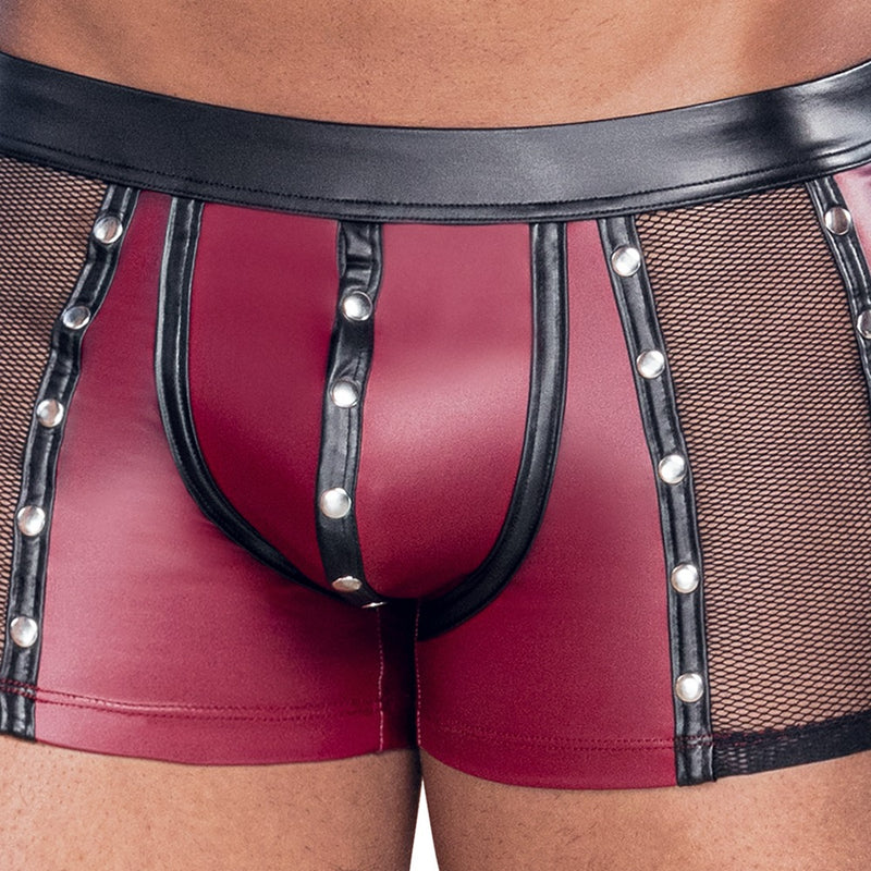NEK boxer met hot mat-look - Rood