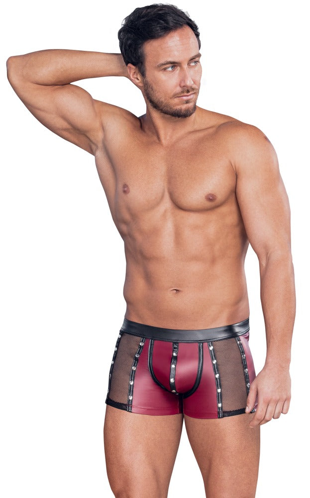 NEK boxer met hot mat-look - Rood