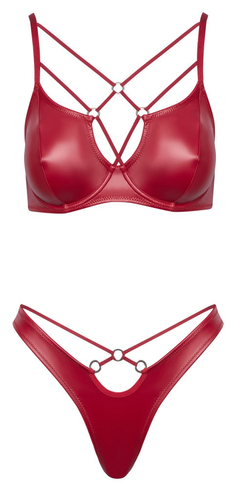 Cottelli Lingerie Set - Rood