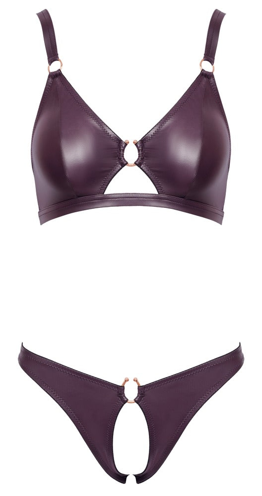 Cottelli Lingerie Set - Paars