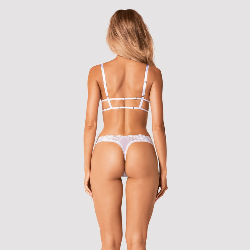 Obsessive kanten set Heavenlly - Wit