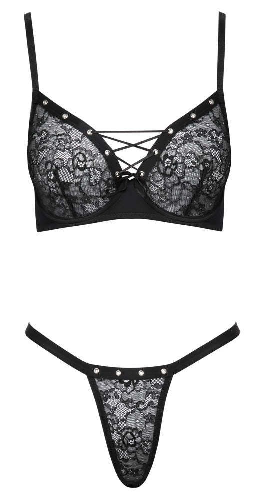 Cottelli LINGERIE Cottelli Set - Zwart