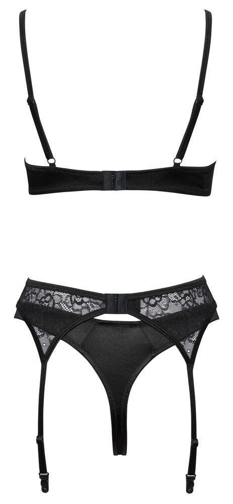 Cottelli Lingerie Set - Zwart