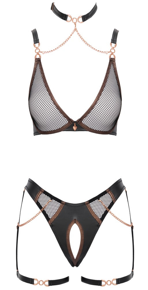 Abierta Fina Set - Zwart