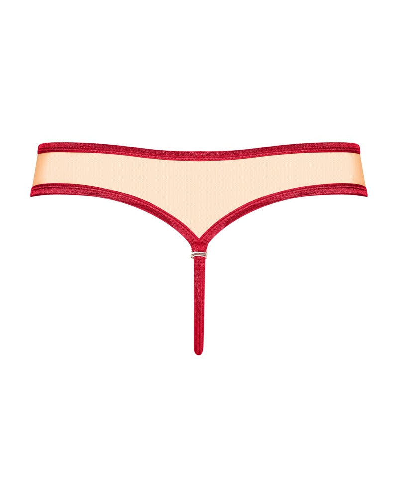 Obsessive string Rubinesa - Rood