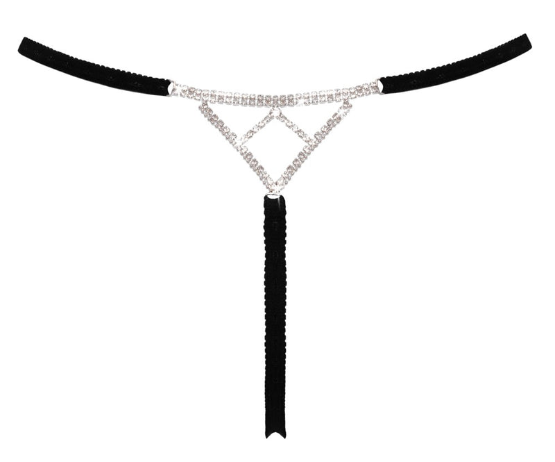 Cottelli Lingerie String - Zwart