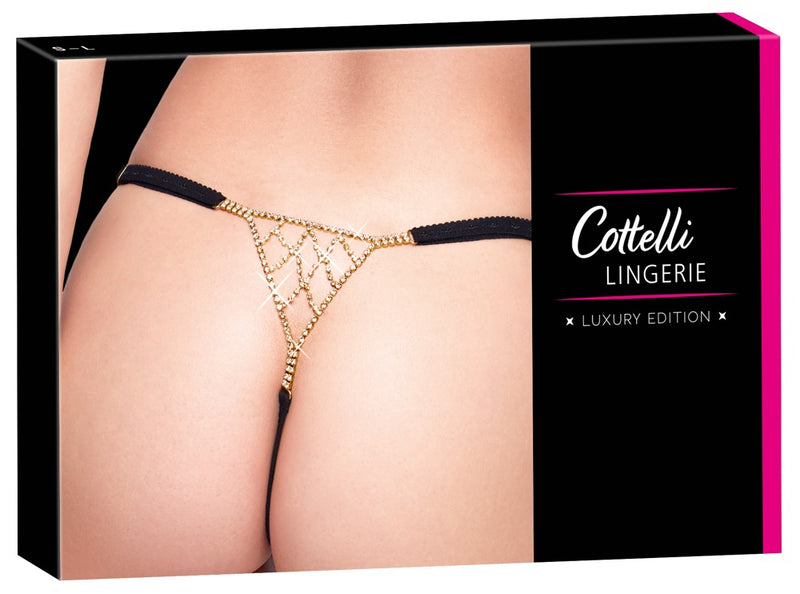 Cottelli LINGERIE Cottelli thong - Zwart