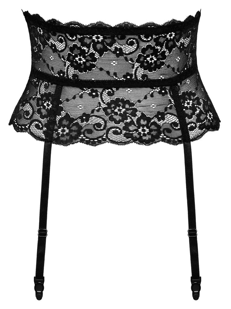 Cottelli LINGERIE Jarretel riem - Zwart