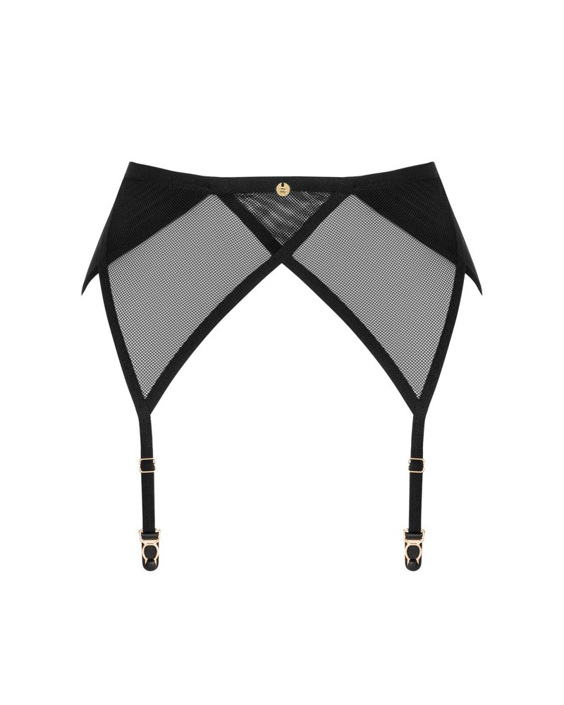 Obsessive elegante jarretelgordel Nesari - Zwart