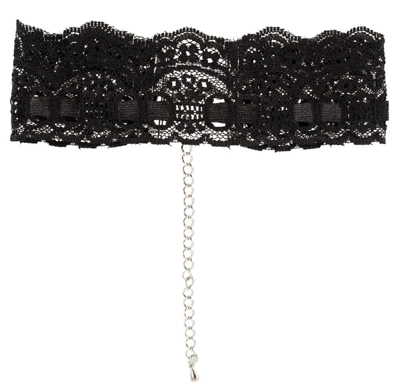 Cottelli ACCESSOIRES Choker met kettingen en verstelbaar - Zwart