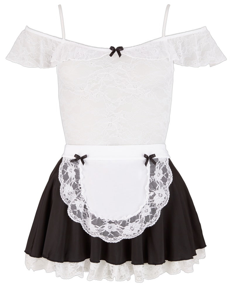 Cottelli COSTUMES dienstmeisjesjurk - Wit