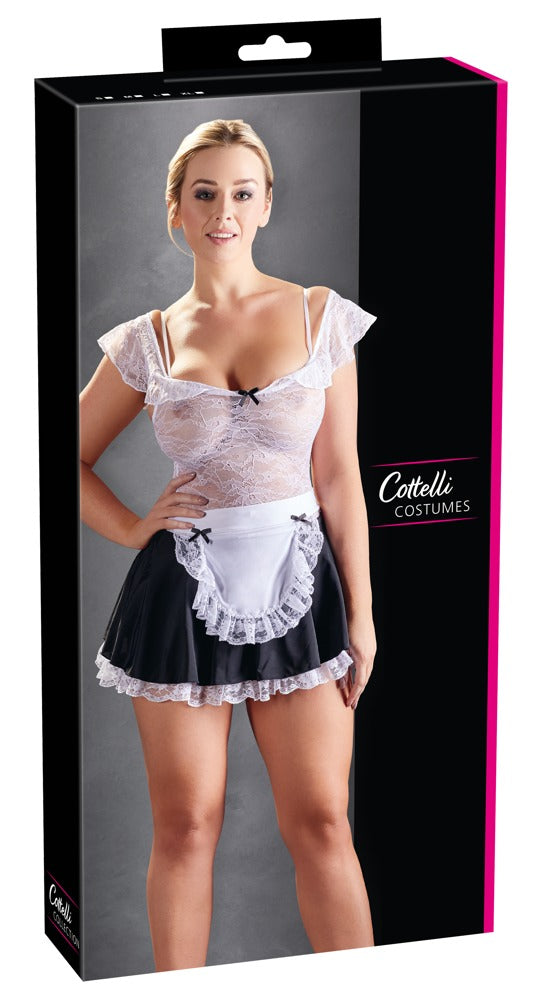 Cottelli COSTUMES dienstmeisjesjurk - Wit
