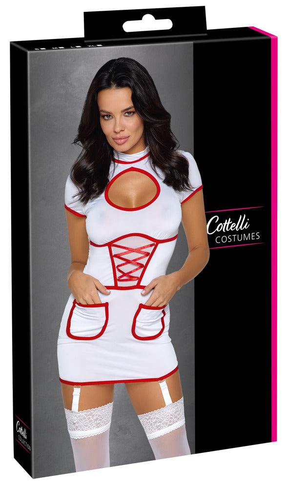 Cottelli COSTUMES verpleegstersjurk - Wit