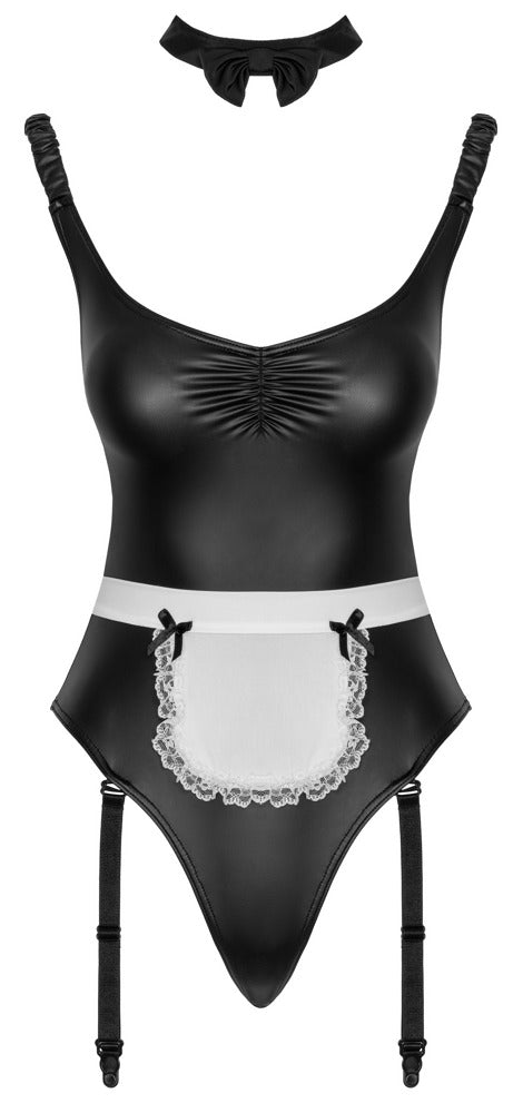 Cottelli COSTUMES Dienstmeisje set - Zwart