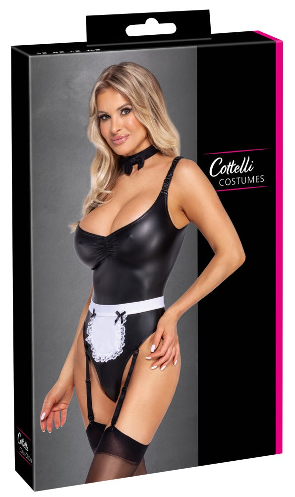 Cottelli COSTUMES Dienstmeisje set - Zwart