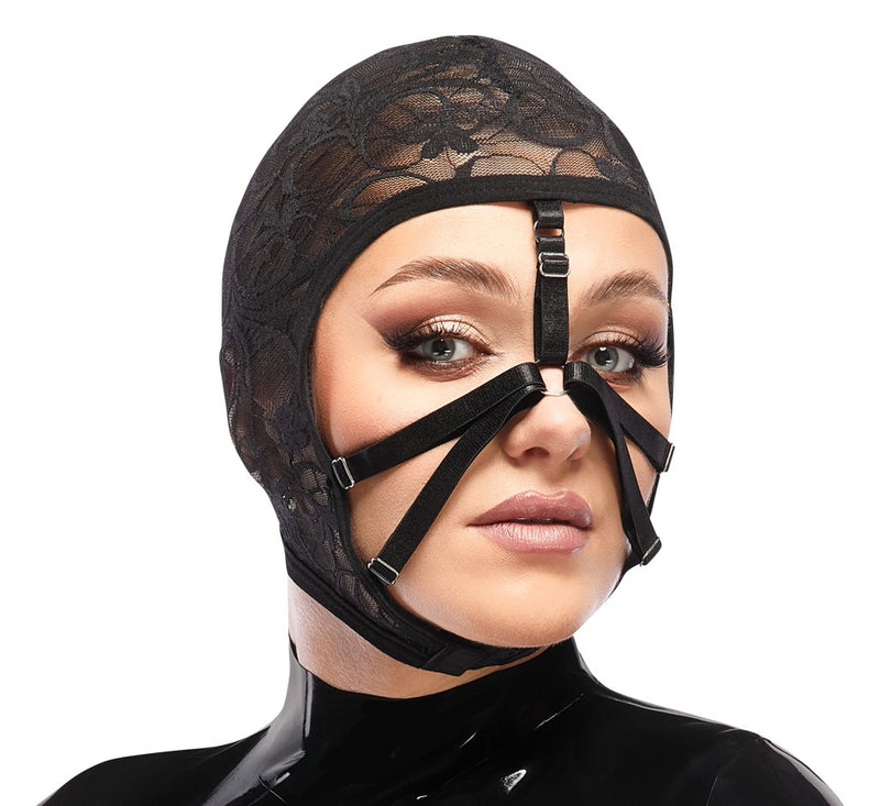 Bad Kitty Hoofdmasker - Zwart