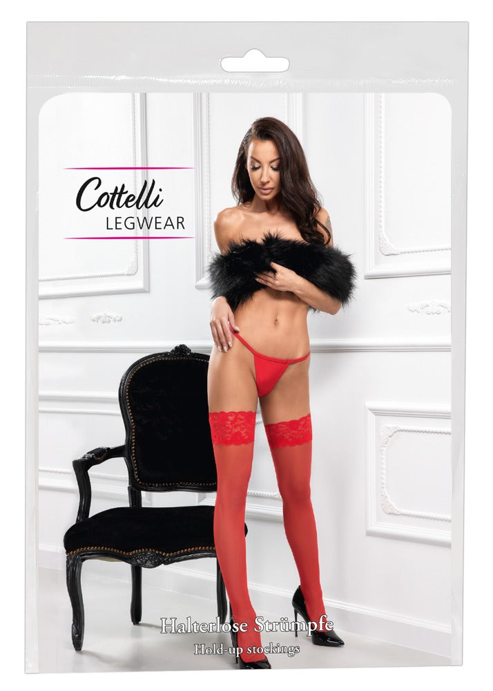 Cottelli LEGWEAR Overval stockings - Rood