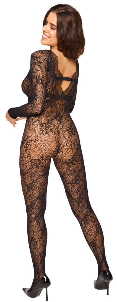 Fantasy by Cottelli kruisloze catsuit - Zwart