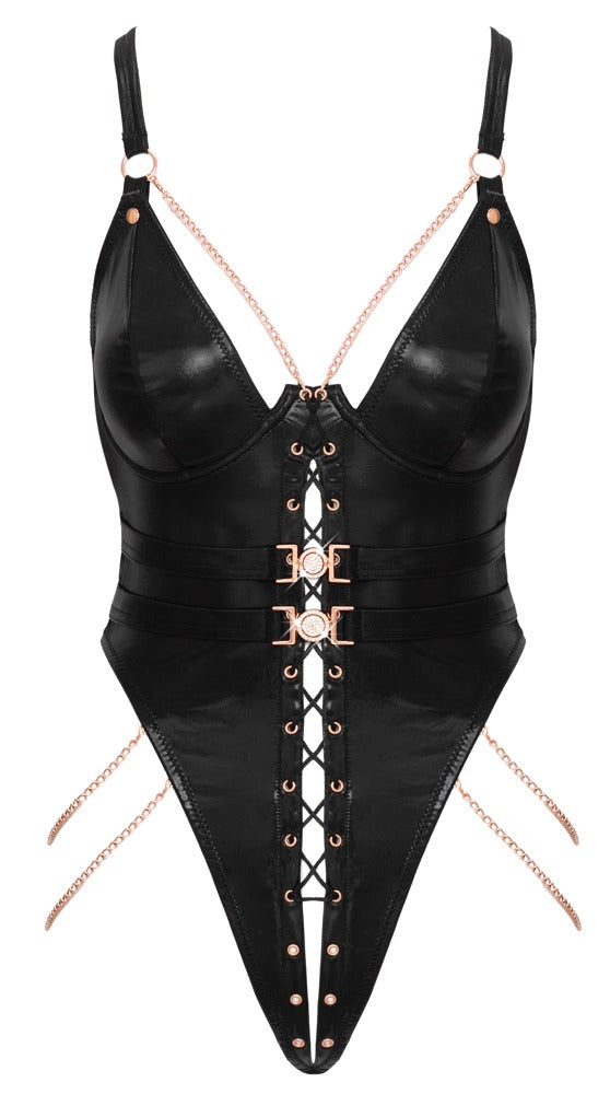 Abierta Fina Body - Zwart