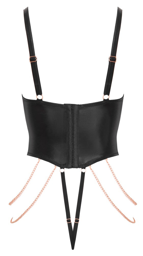 Abierta Fina Body - Zwart