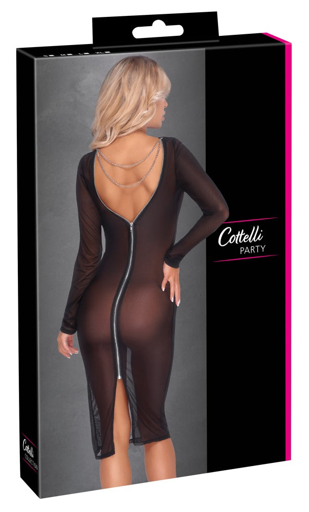 Cottelli PARTY knielange jurk - Zwart