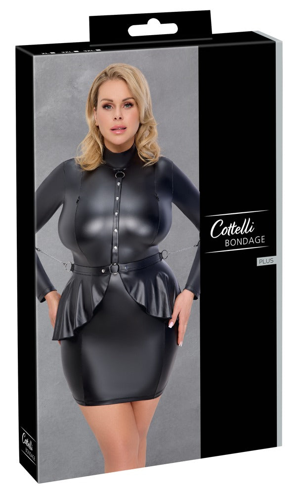 Cottelli BONDAGE jurk - Zwart