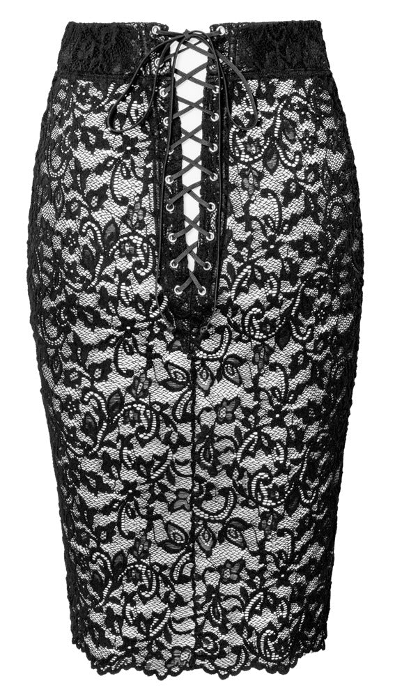 Noir Libido Exclusive kokerrok - Zwart