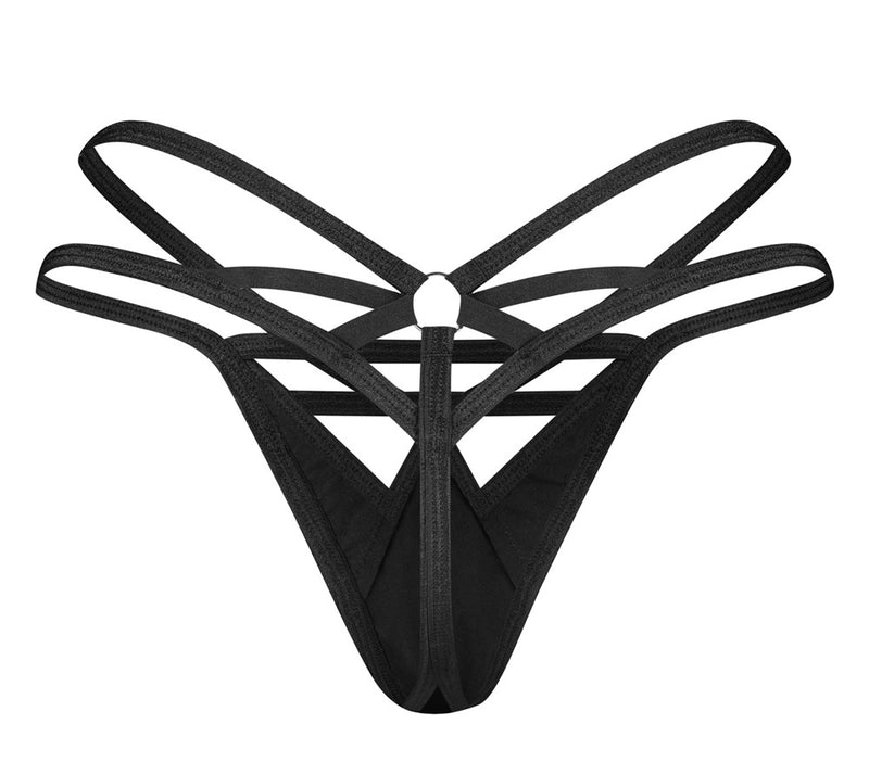 Obsessive lak string Keira Lise - Zwart