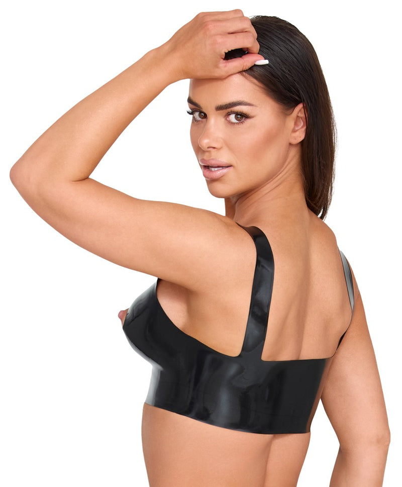 Late X Latex bra - Zwart