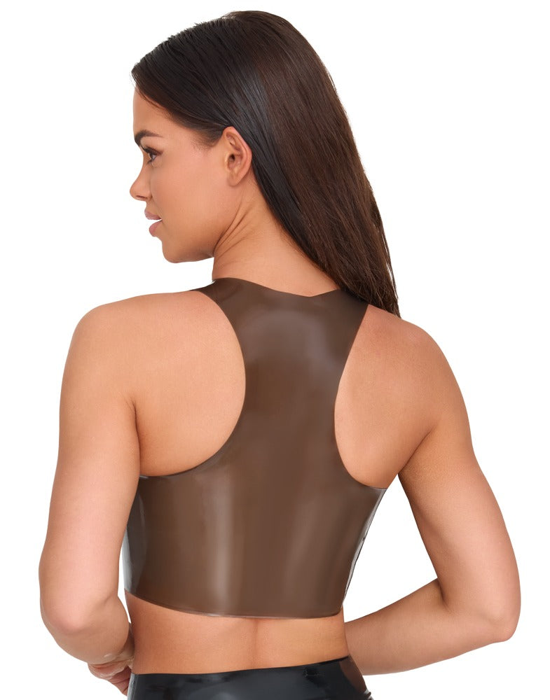 Late X LateX Top - Transparant