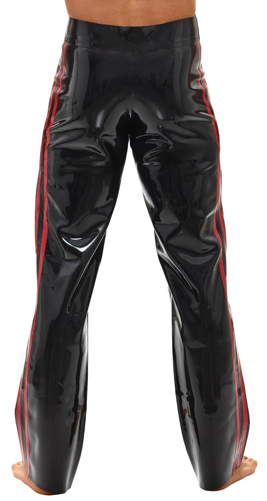 Late X Latex broek - Zwart