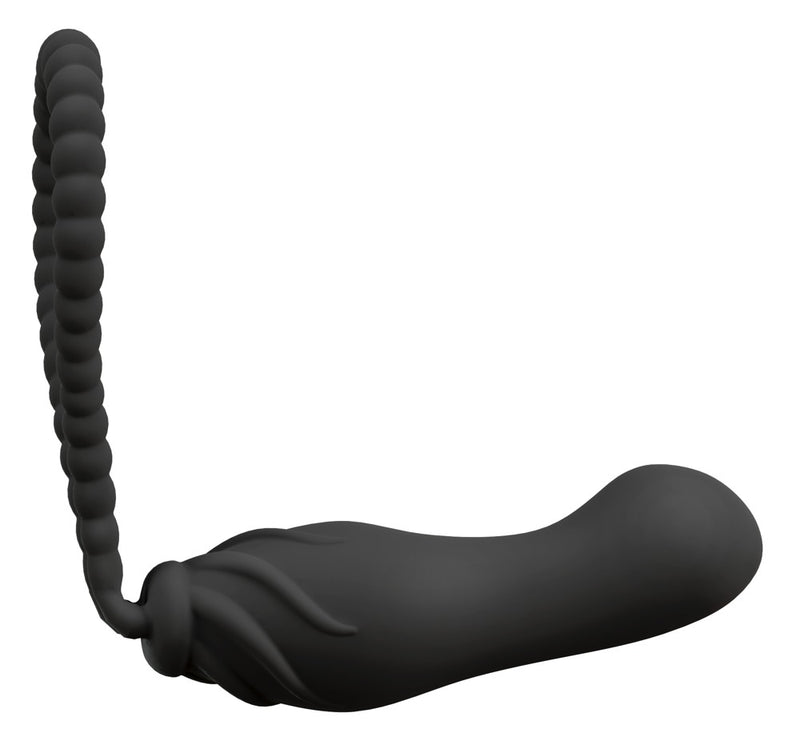 Black Velvets Strap-on - Zwart