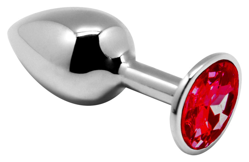 Alive Metalen plugset met edelstenen - Zilver