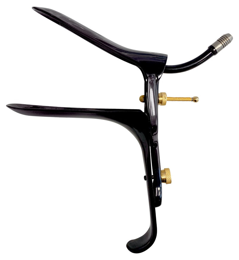 fetish Collection Speculum met lucht- en vloeistofbuis - Zwart