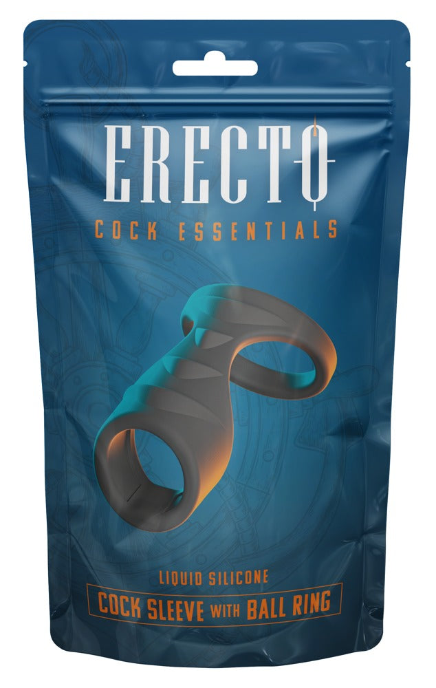Erecto Cock sleeve - Zwart