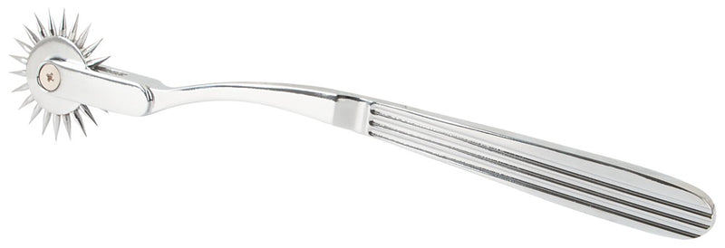 fetish Collection Pinwiel met scherpe spikes - Zilver