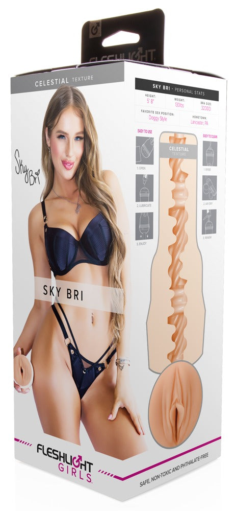 Fleshlight Sky Bri Celestial - Huidskleur Licht