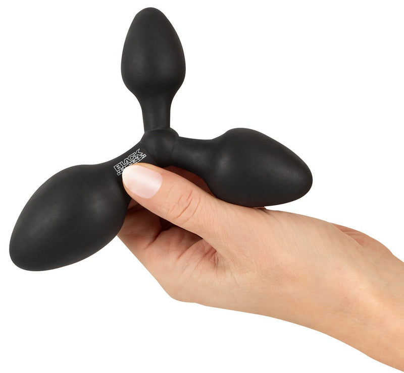 Black Velvets Training butt plug - Zwart