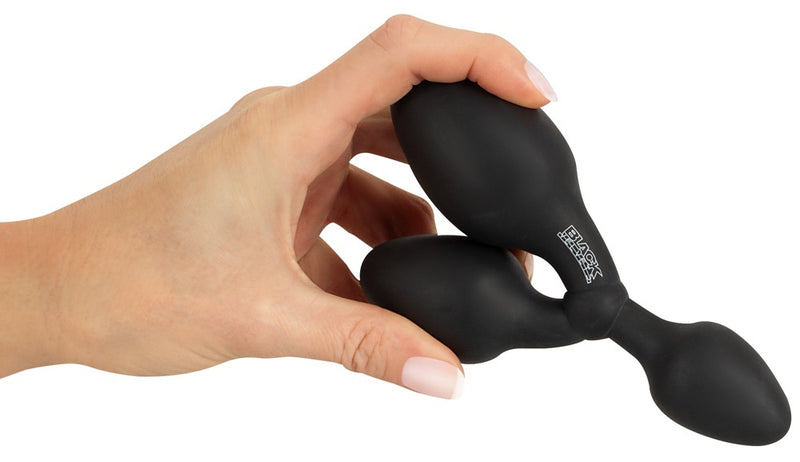 Black Velvets Training butt plug - Zwart