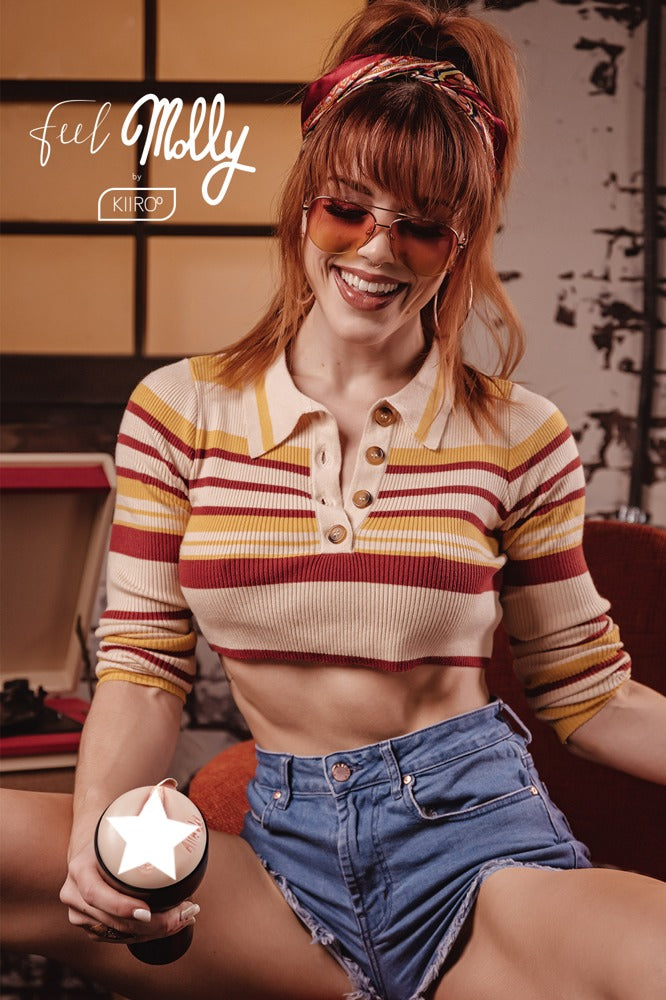 Kiiroo Trilkussen realistisch met texturen - Zwart