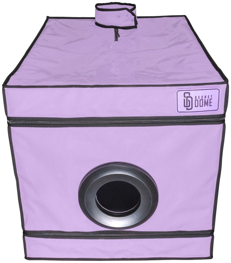 Secret Dome BDSM box met buis plug-in systeem - Paars