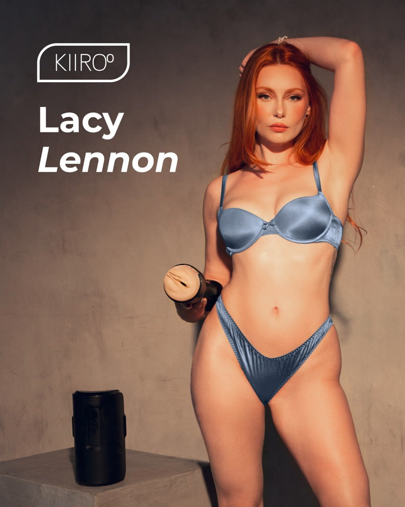 Kiiroo Feel Lacy Lennon masturbator - Zwart