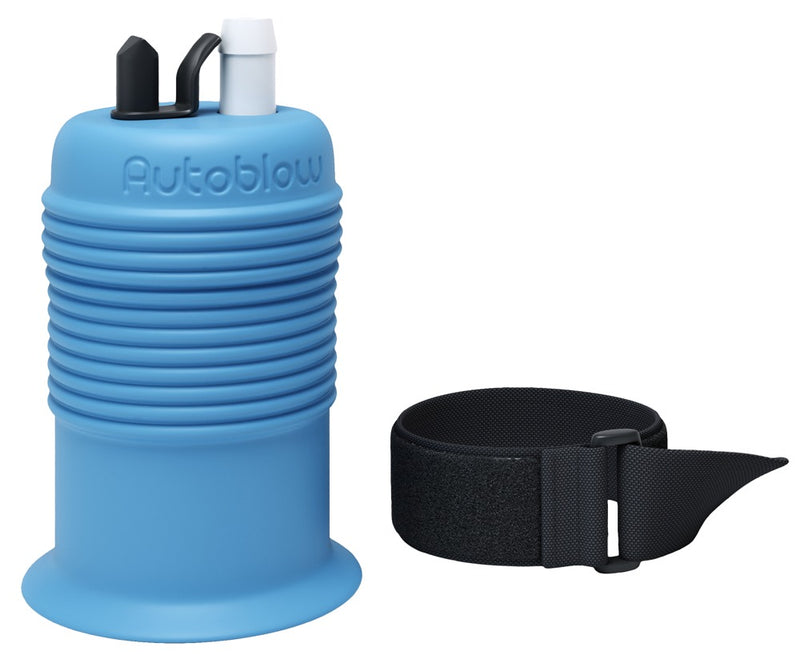 Autoblow Dynamische regendop met vacuümtechniek - Zwart