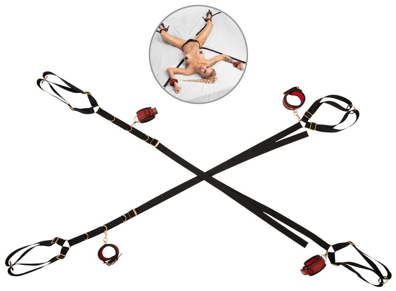 Bad Kitty Bedbeugel met goud accessoire - Zwart